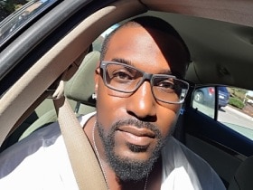 Lean black man over 30 from Irving